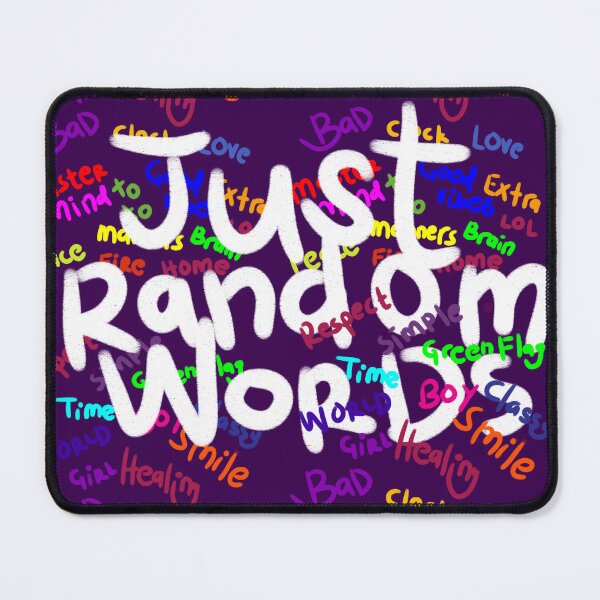 Item preview, Just Random positive words designed and sold by LoveDaisyShop.