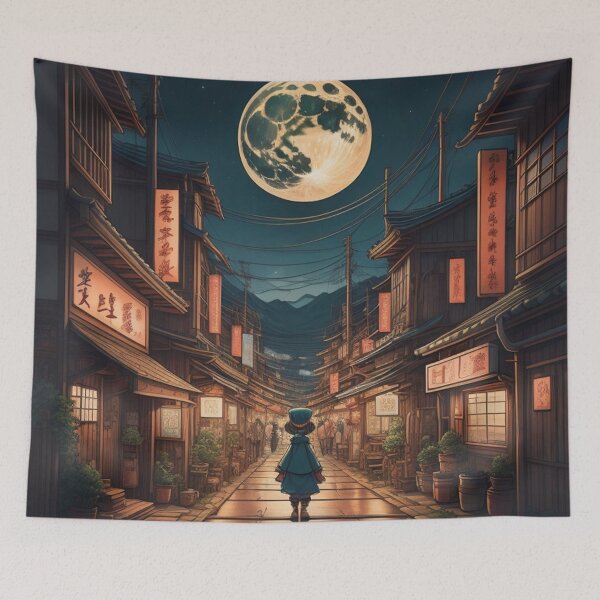 Item preview, Ramen Village Vaporwave  designed and sold by carlbruss.