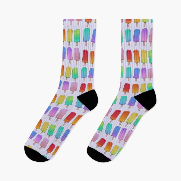 Item preview, Rainbow Popsicles designed and sold by leoleon.