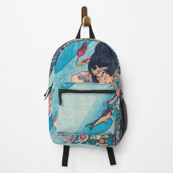 Item preview, Tanmeijirō Genshōgo Fighting Under Water - Vintage Japanese Artwork designed and sold by HistorySimple.