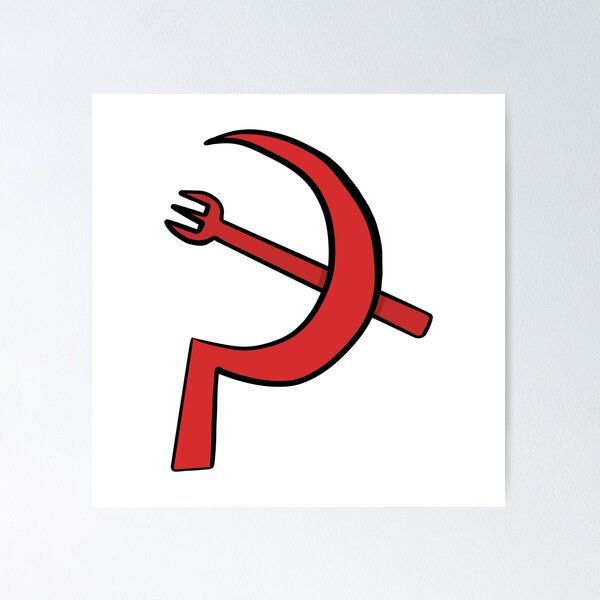 Item preview, The Hammer Fork and Sickle designed and sold by shopdiego.