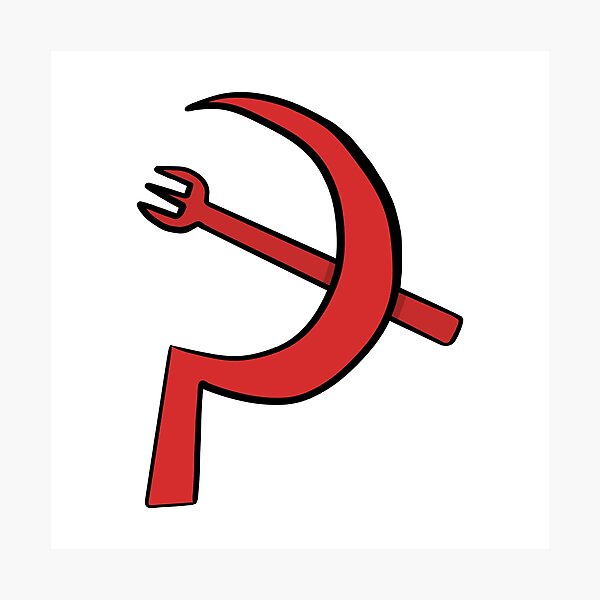 Item preview, The Hammer Fork and Sickle designed and sold by shopdiego.
