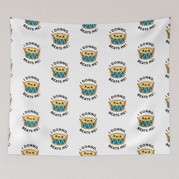 Item preview, I Donno Beats Me Funny Drum Puns  designed and sold by punnybone.