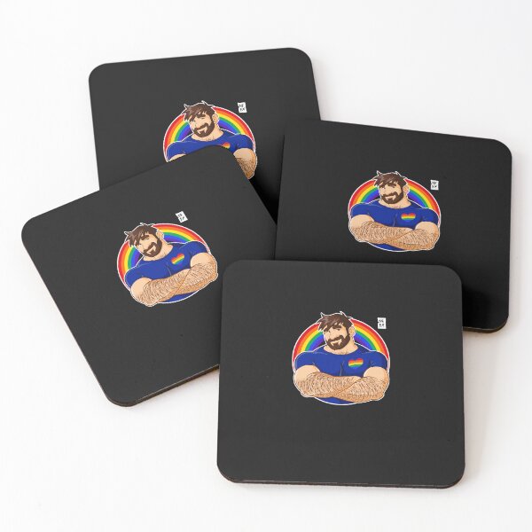 Item preview, ADAM LIKES CROSSING ARMS - GAY PRIDE Classic  designed and sold by JeannPeron.