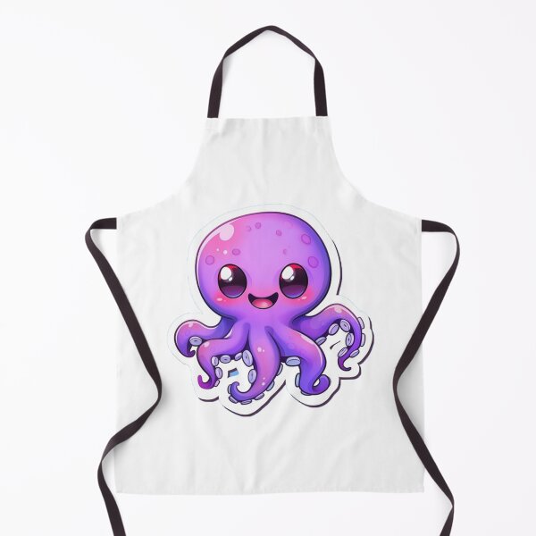 Item preview, Cute cartoon octopus designed and sold by Stickermagician.