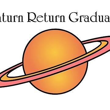 Artwork thumbnail, Saturn Return Graduate by Delfyn Studios