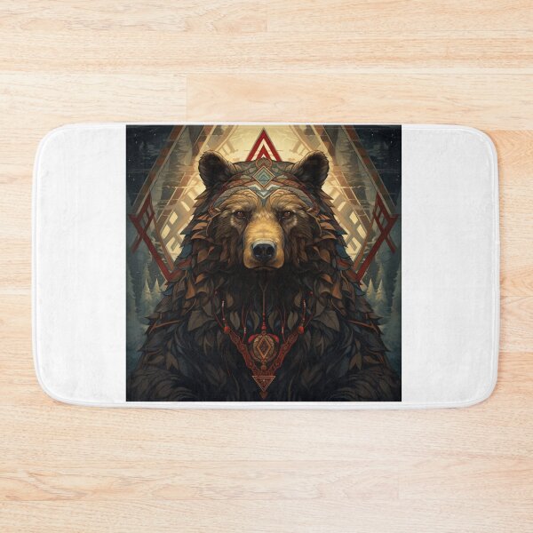 Item preview, Bear Totem designed and sold by Stickermagician.