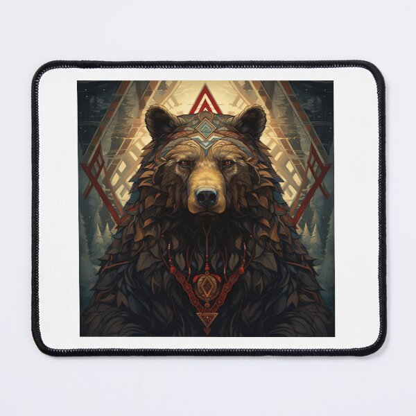 Item preview, Bear Totem designed and sold by Stickermagician.