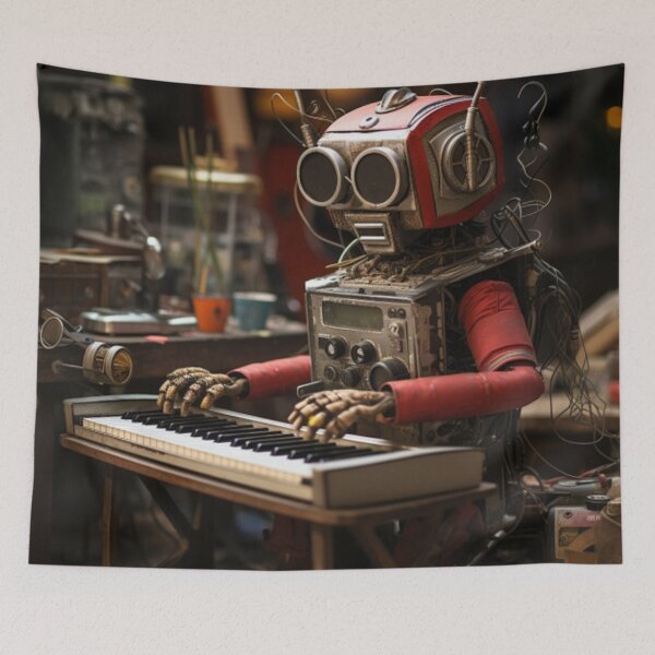 Item preview, Music Bot - A one processor band!! designed and sold by shakespeare1212.