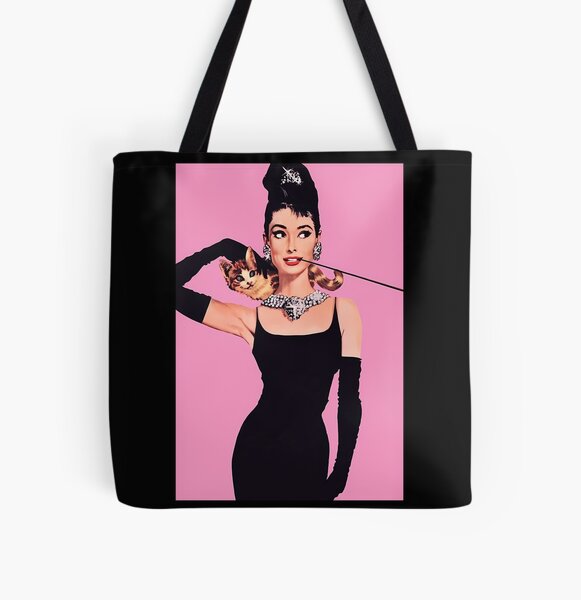 Audrey Hepburn Printed Handbag Eco Reusable High Capacity