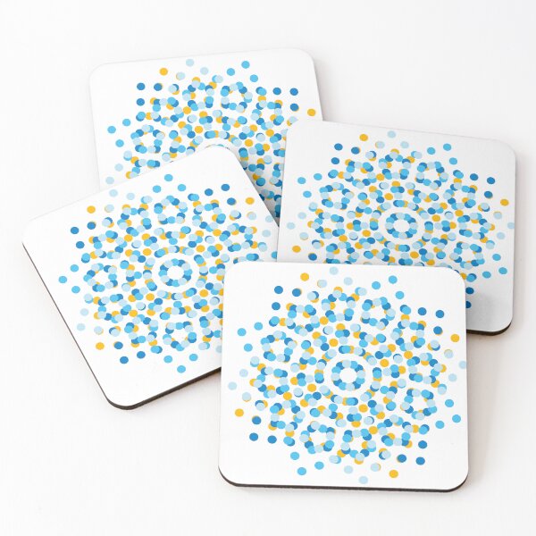 Item preview, Flower Shaped Color Dots designed and sold by Artsemg.