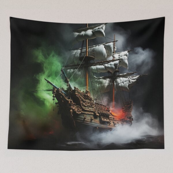 Item preview, Medieval sailing ships designed and sold by Stickermagician.
