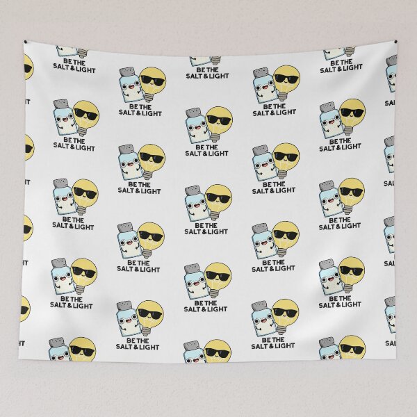Item preview, Be The Salt And Light Funny Bible Puns  designed and sold by punnybone.