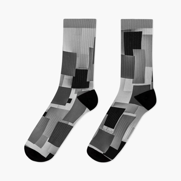 Item preview, Abstract Geometric Black and Grey 21620 designed and sold by mandalafractal.