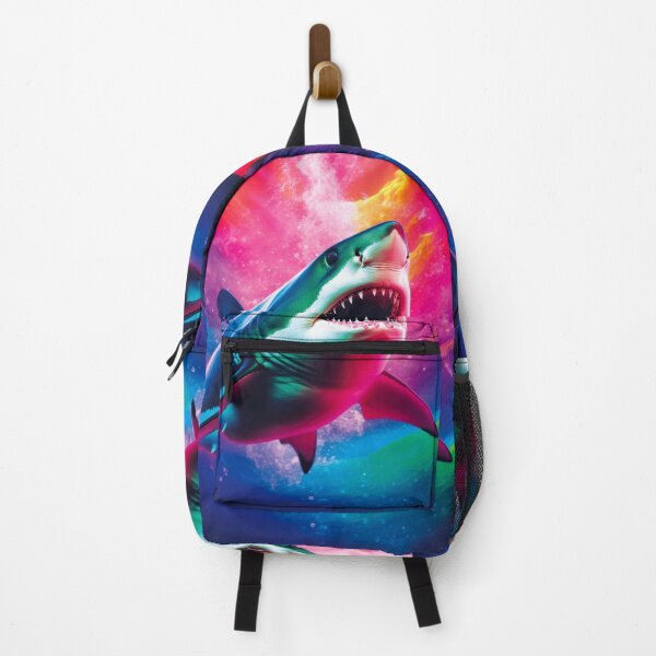 Item preview, Rainbow shark designed and sold by Prints-of-Art.