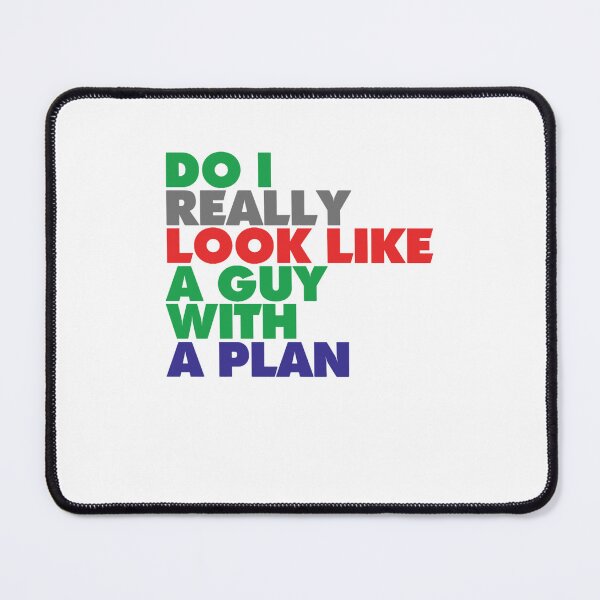 Item preview, Do I Really Look like a Guy with a Plan! Heath LedgerJoker Quote designed and sold by KroKodeles.
