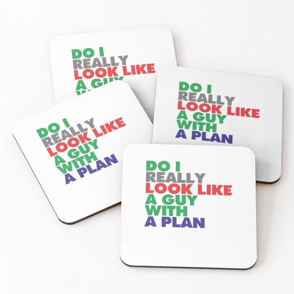 Item preview, Do I Really Look like a Guy with a Plan! Heath LedgerJoker Quote designed and sold by KroKodeles.
