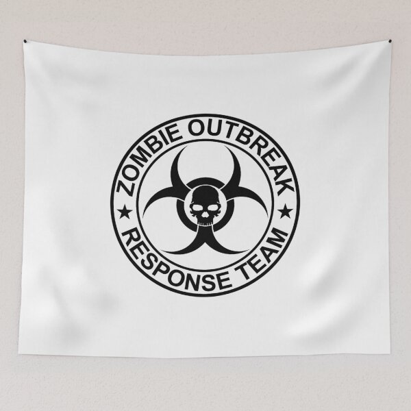 Item preview, ZOMBIE OUTBREAK RESPONSE TEAM - 0337 designed and sold by GeeklyShirts.