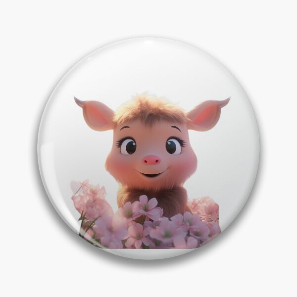 Item preview, Cute cartoon piglet designed and sold by Stickermagician.
