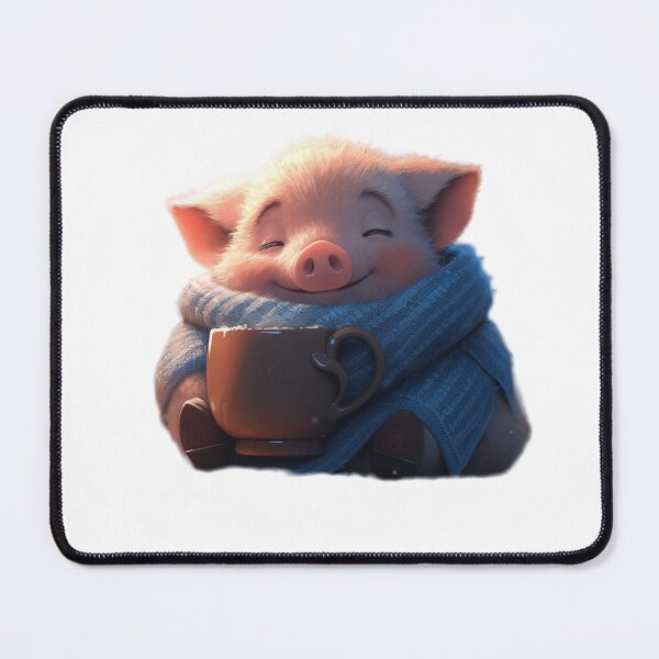 Item preview, Cute cartoon piglet designed and sold by Stickermagician.