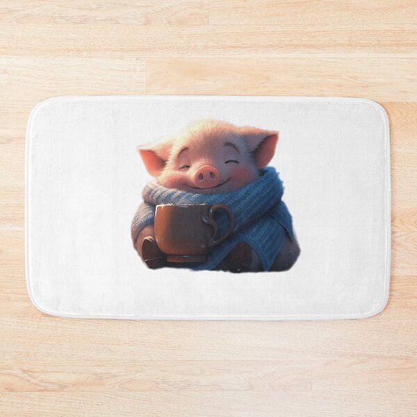 Item preview, Cute cartoon piglet designed and sold by Stickermagician.