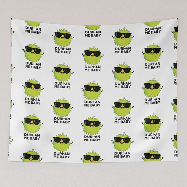 Item preview, Duri-an Me Baby Funny Durian Fruit Puns  designed and sold by punnybone.