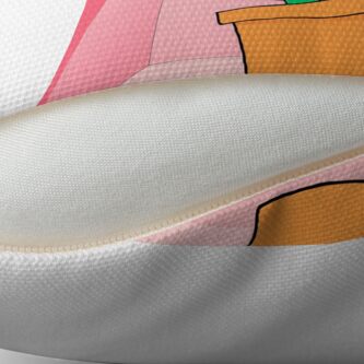 Alternate view of Cacteye Throw Pillow