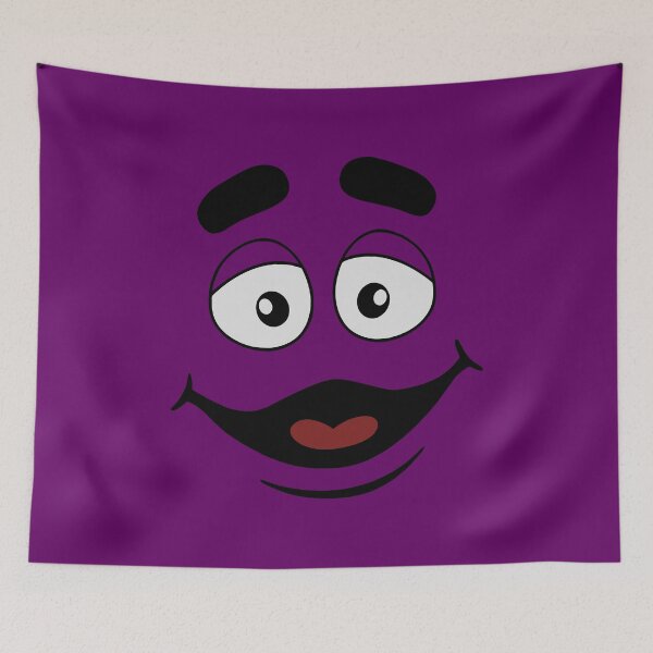 Item preview, Purple grimace mcdonalds cartoon designed and sold by dajduj.