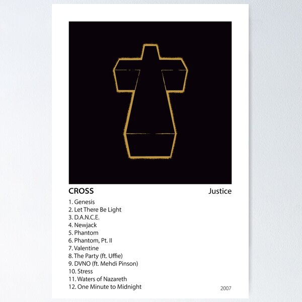 Aperçu de l'œuvre Justice - Croix Poster créée et vendue par GeeksTee.