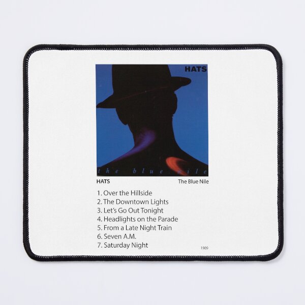 Item preview, The Blue Nile - Hats Poster designed and sold by GeeksTee.