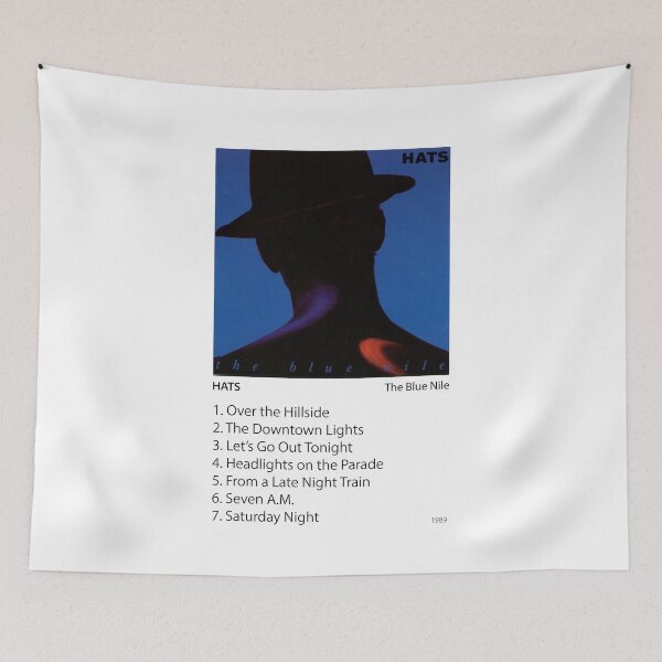 Item preview, The Blue Nile - Hats Poster designed and sold by GeeksTee.