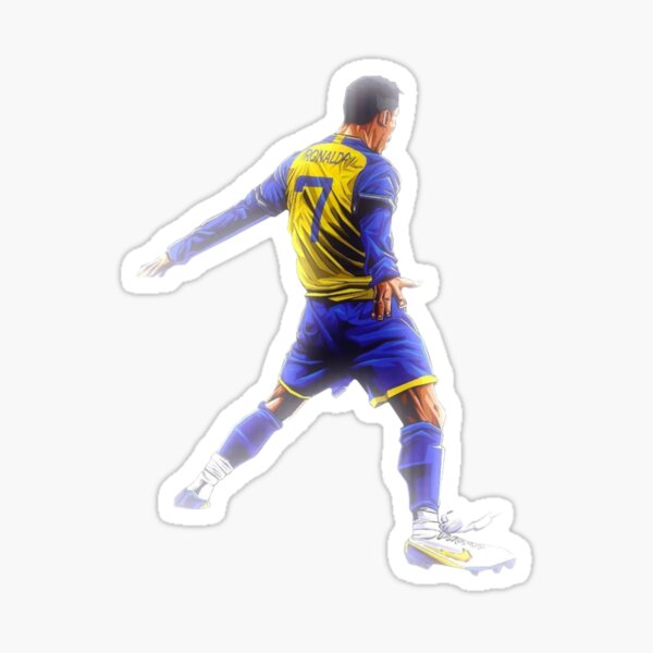 cristiano ronaldo siuuu  Sticker for Sale by masahiko212