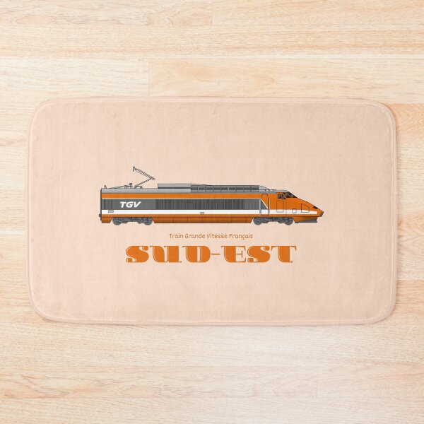 Item preview, TGV Sud-Est Locomotive Artwork designed and sold by Official Artistic Vehicles.