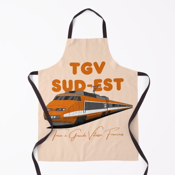 Item preview, TGV Sud-Est Locomotive Artwork designed and sold by Official Artistic Vehicles.