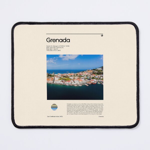Item preview, Visit Grenada (Travel poster) designed and sold by RabbitK.