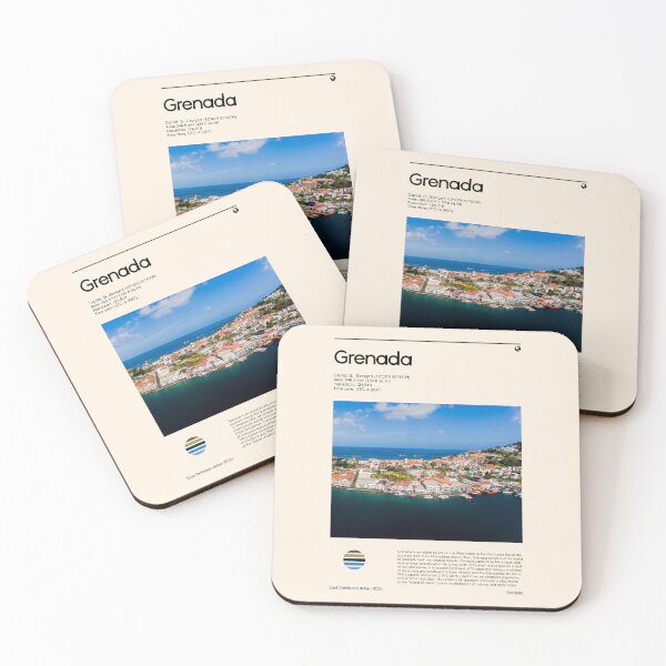 Item preview, Visit Grenada (Travel poster) designed and sold by RabbitK.