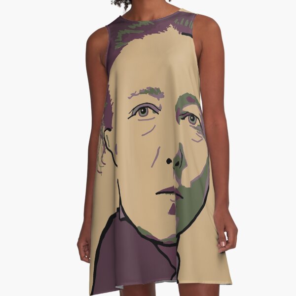 Simone de Beauvoir A-Line Dress