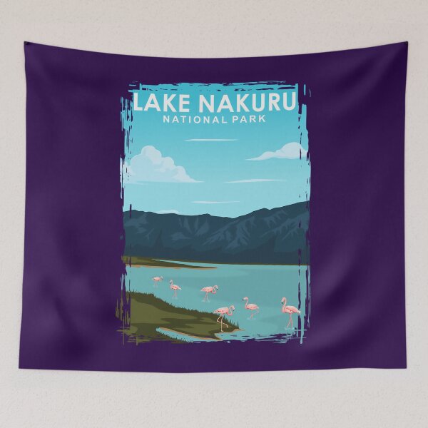 Item preview, Lake Nakuru National Park Kenya Travel 	   	 designed and sold by wtkjofbubds60.