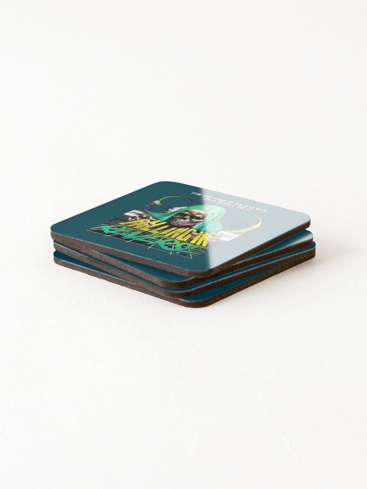 Thumbnail 4 of 5, Coasters (Set of 4), Falling In Reverse Radke designed and sold by JoselineMash.