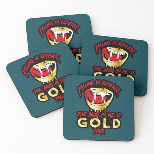 Item preview, gold dracula lip designed and sold by JoselineMash.