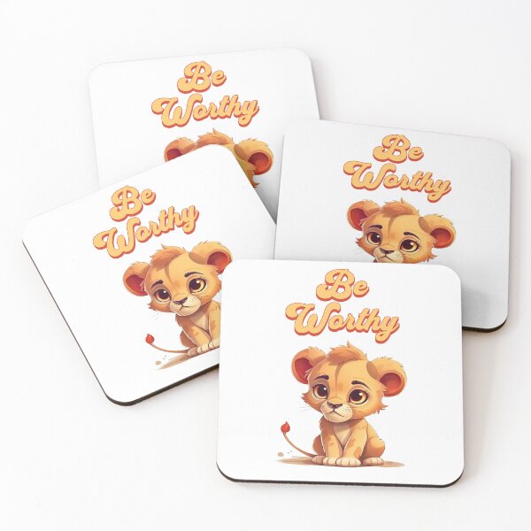 Item preview, Be Worthy Little Lion designed and sold by Dahlface Designs.