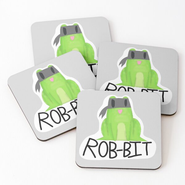 Item preview, Rob-bit frog pun designed and sold by Cutsiecottage.