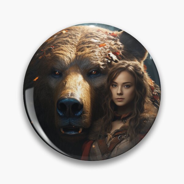 Item preview, The Halfling and Her Loyal Guardian: An Epic Portrait designed and sold by calharborne.
