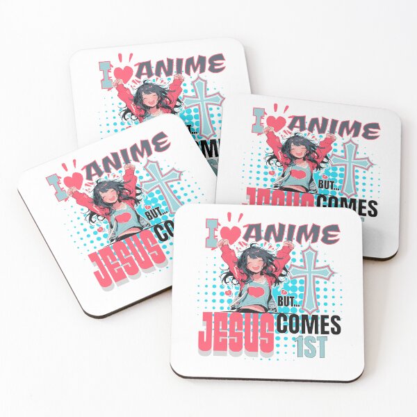 Item preview, I Love Anime But Jesus Comes First designed and sold by duke818.