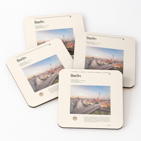 Item preview, Visit Berlin, Germany (Travel poster) designed and sold by RabbitK.