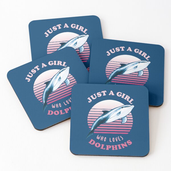 Item preview, Just A Girl Who Loves Dolphins designed and sold by TMBTM.