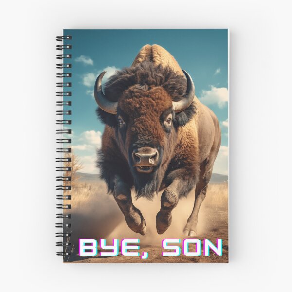 Item preview, Bye, Son Bison designed and sold by RJPSDesign.