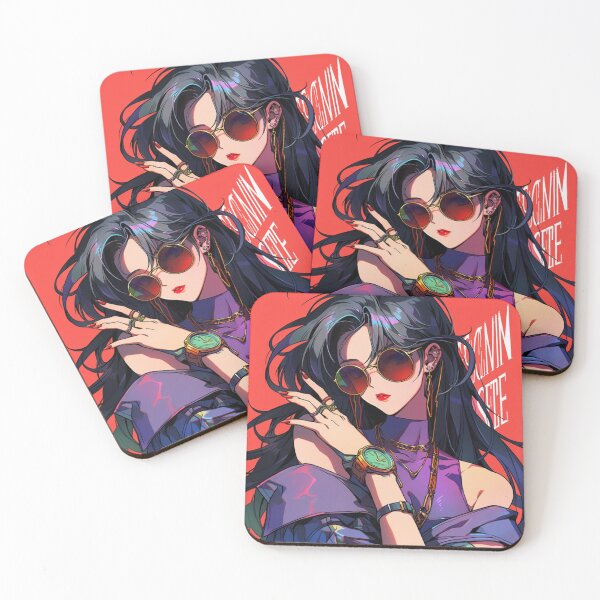 Item preview, 90s Anime Girl: Aria - Embrace the Melodic Beauty of a Timeless Persona! designed and sold by RIAiCreations.