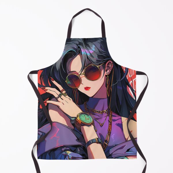 Item preview, 90s Anime Girl: Aria - Embrace the Melodic Beauty of a Timeless Persona! designed and sold by RIAiCreations.