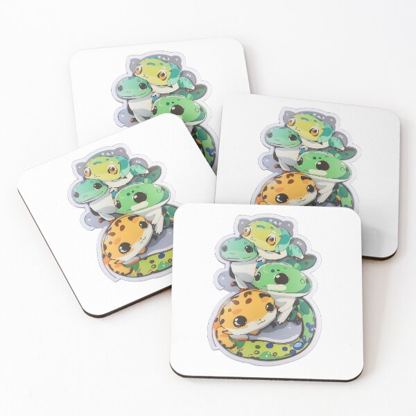 Item preview, Salamanders Sticker designed and sold by ROKANDESIGNART.